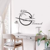 Wandtattoo Fernweh 