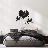 Wandtattoo Spatzenwerk 