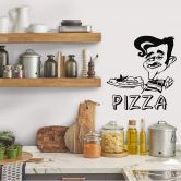 Wandtattoo Salvatore Pizzabäcker 