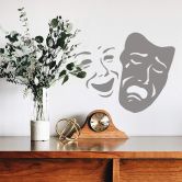 Masks Wall sticker 