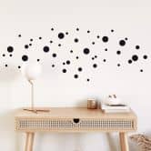 Sticker mural - Points 