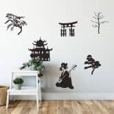 Wandtattoo Asian Life 
