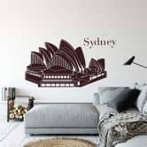 Wandtattoo Sydney Oper 