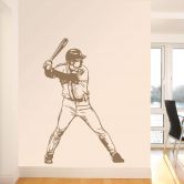 Baseball 8 wallsticker 