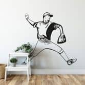 Wandtattoo Baseball 9 