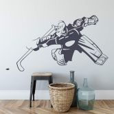 Wandtattoo Eishockey 04 