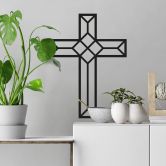 Wandtattoo Origami Kreuz 