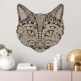 Wandtattoo Metallic Cat 