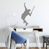 Wandtattoo Tennisspieler 03 