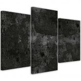 Leinwandbild 3 teilig, Alte Betonwand 