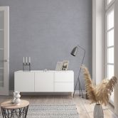 Ensfarvet tapet, non-woven Nuancer grå 