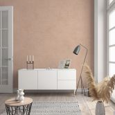 Vliestapete in moderner, feiner Struktur beige Uni 