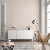 Vliestapete in moderner, feiner Struktur beige Uni 