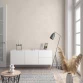 Vliestapete in moderner, feiner Struktur beige Uni 