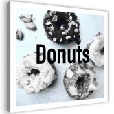 Leinwandbild, Donuts Kuchen 
