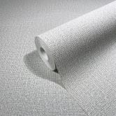 Vliestapete in textilem Uni greige Struktur  