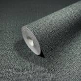 Vliesbehang textiel effen groen structuur  
