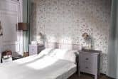 non-woven wallpaper grey bronze floral for living room bedroom kitchen marburg wallpaper 