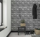 Vliestapete Grau Holzoptik für Wohnzimmer Schlafzimmer Büro marburg Tapete 