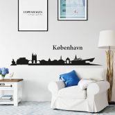 Wandtattoo Kopenhagen Skyline 