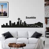 Wandtattoo Seattle Skyline 