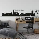 Wandtattoo Braunschweig Skyline 