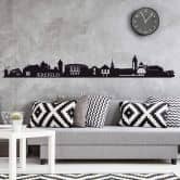 Wandtattoo Krefeld Skyline 
