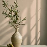 Non-woven wallpaper textured plain modern matt in orange  