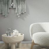 Vliestapete Textil, Struktur Uni Modern matt in Beige Grau 