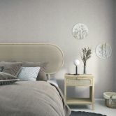 Vliestapete Textil, Struktur Uni Modern matt in Braun 