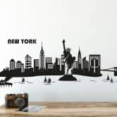 Wandtattoo New York Skyline 2 