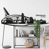 Wandtattoo Offenbach Skyline 