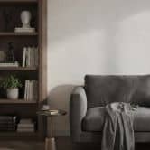 Vliesbehang betonlook gipslook effen mat in beige  