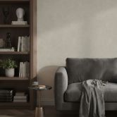 Vliestapete Betonoptik Uni matt in Beige  