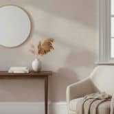 Vliesbehang betonlook effen mat in beige  