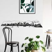 Wandtattoo San Diego Skyline 