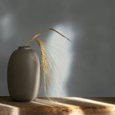 Vliesbehang betonlook effen modern mat in grijs  