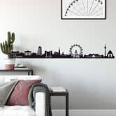 Wandtattoo Vienna Skyline 