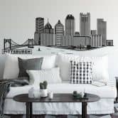 Pittsburgh Skyline Wall sticker 