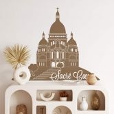 Sticker mural - Le Sacré Cœur de Montmartre 