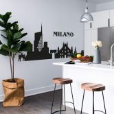 Wandtattoo Skyline Milano 