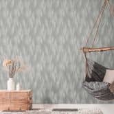 Papier peint moderne Gris intissé - papier peint à motifs graphiques pour salon, chambre à coucher papier peint intissé moderne 