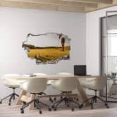 3D Wallsticker På golfbanen 