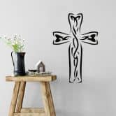 Wandtattoo Kreuz 