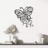 Muursticker Vlinder Tribal 