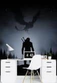 Fototapete, Drache im Himmel Der Hexer 