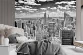 Fototapete, Wolken über Manhattan 