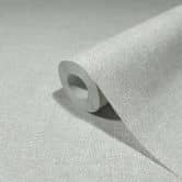 Non-woven tapet i moderne tekstureret ensfarvet grå uni 