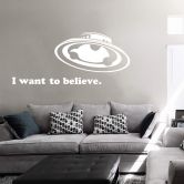 Wandtattoo I want to believe 