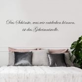Wandtattoo Das Schönste, was wir... 